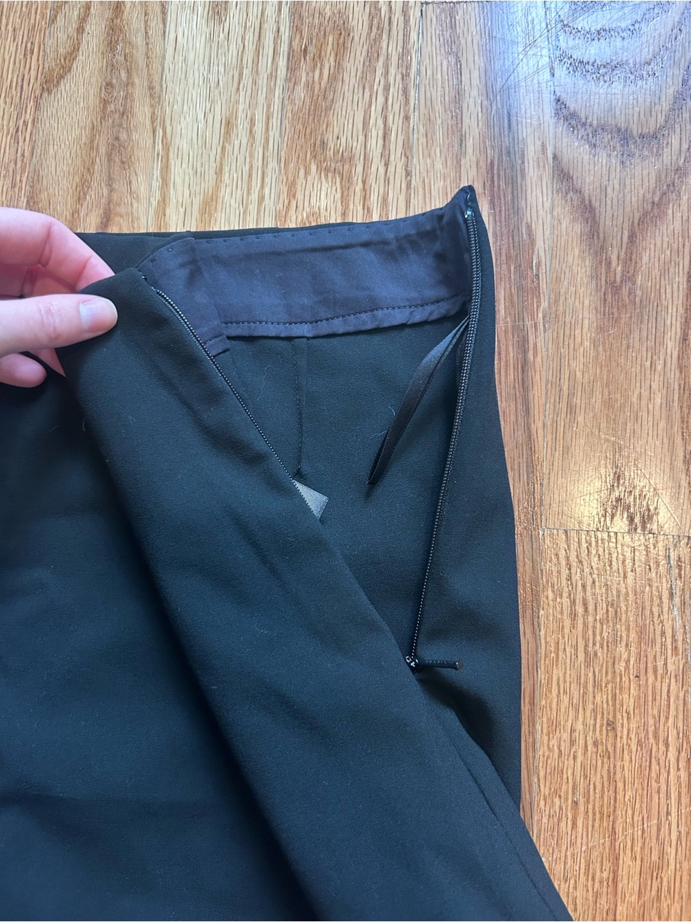 Babaton Black High-Rise Mini Skort - Picture 4 of 6